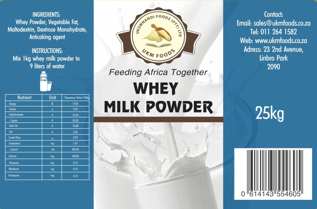 high res Whey Milk Powder 25kg